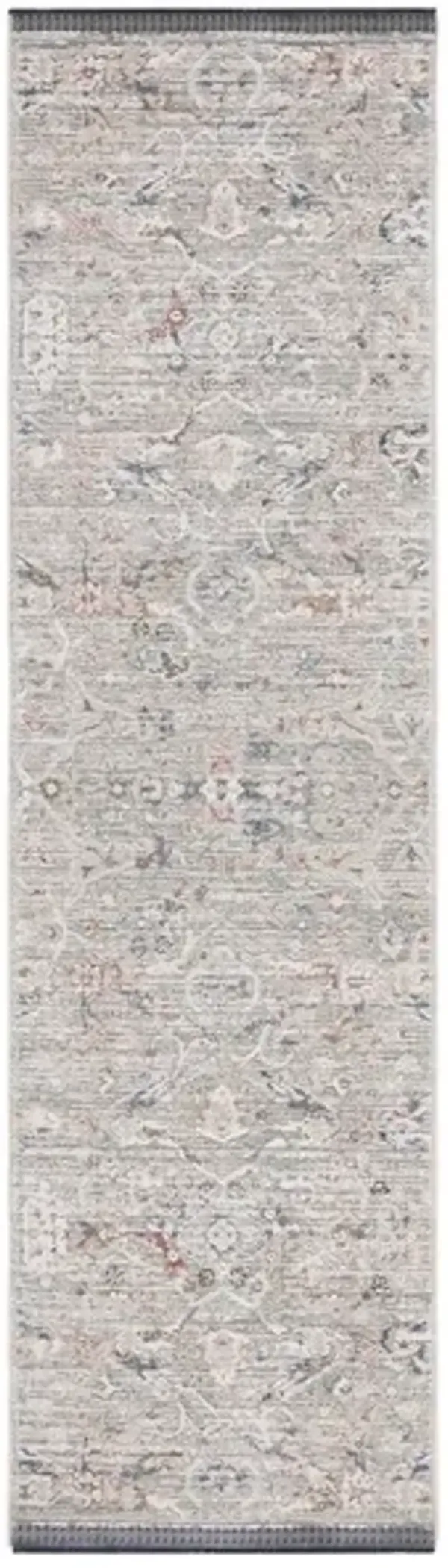 VIVALDI 596 Blue  2'-2' X 8' Runner Rug