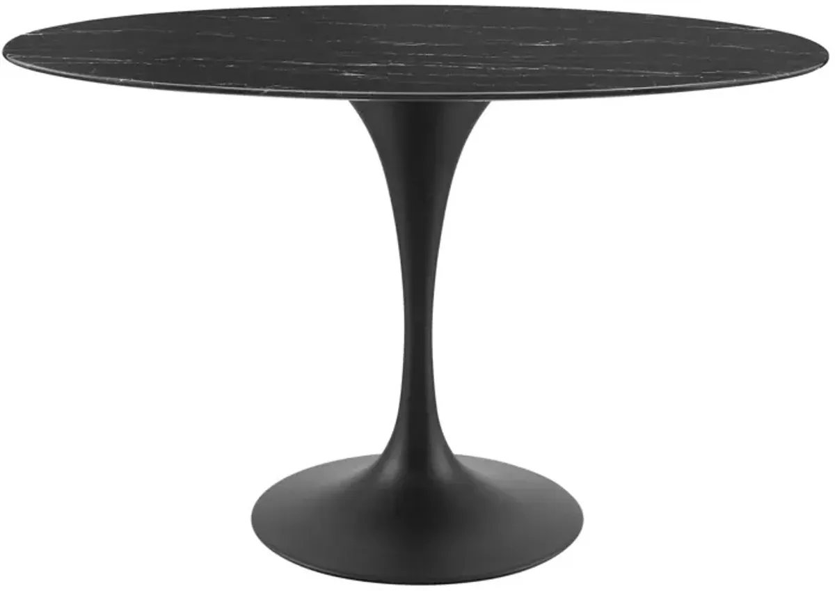 Lippa 48" Artificial Marble Dining Table