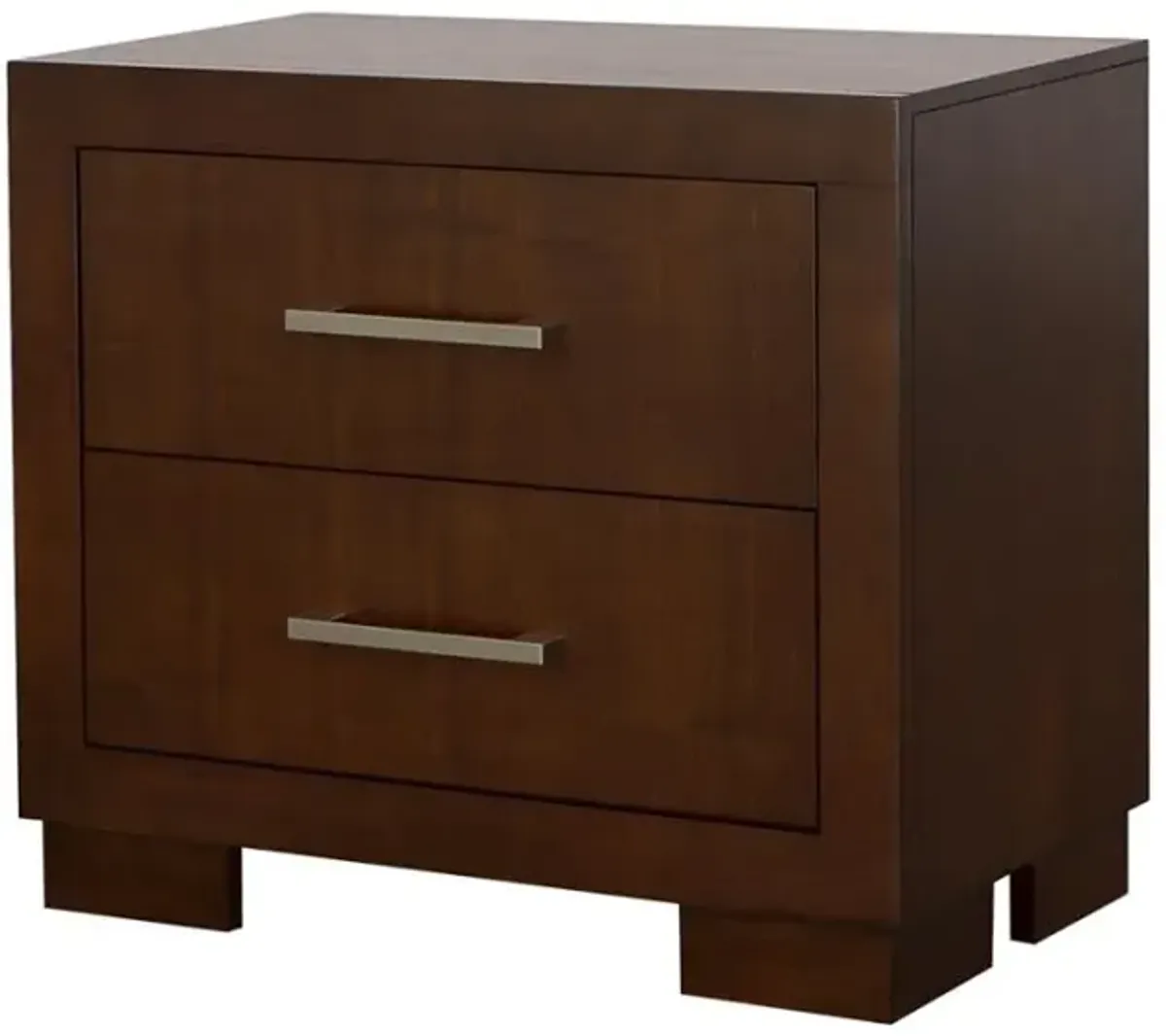 Immanuel 2-Drawer Nightstand Cappuccino