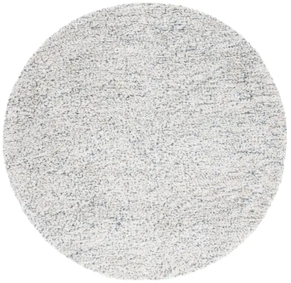 BERBER 101 IVORY  6' x 6' Round Round Rug