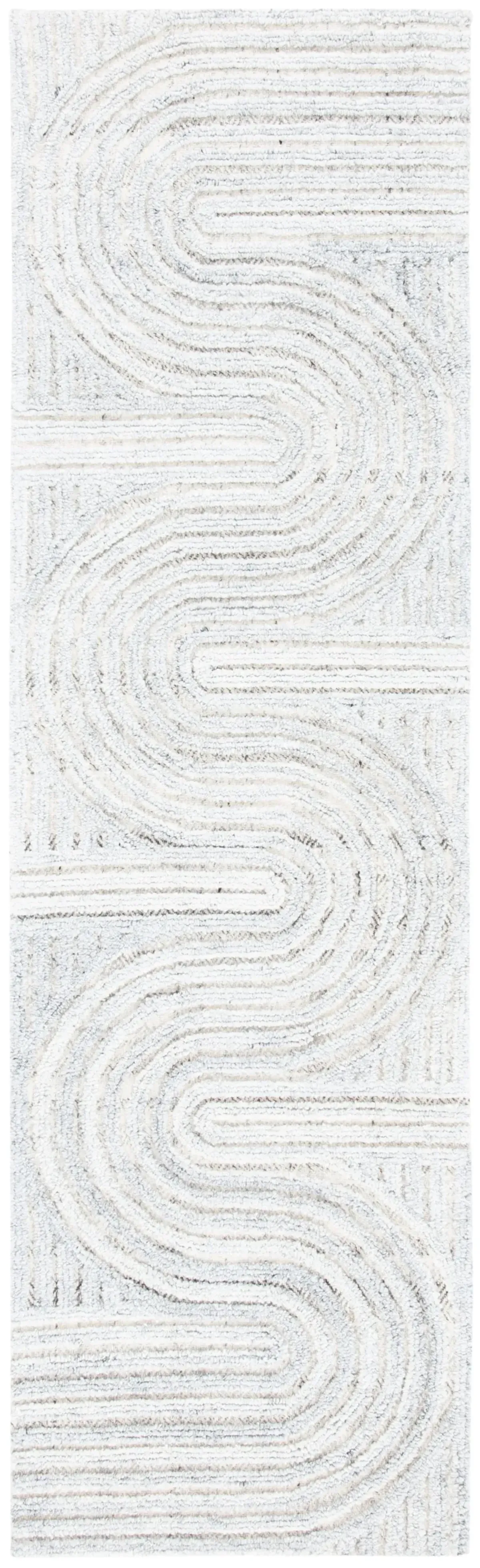 SOUTHAMPTON 301 GREY 2'-3' x 16' Runner Rug