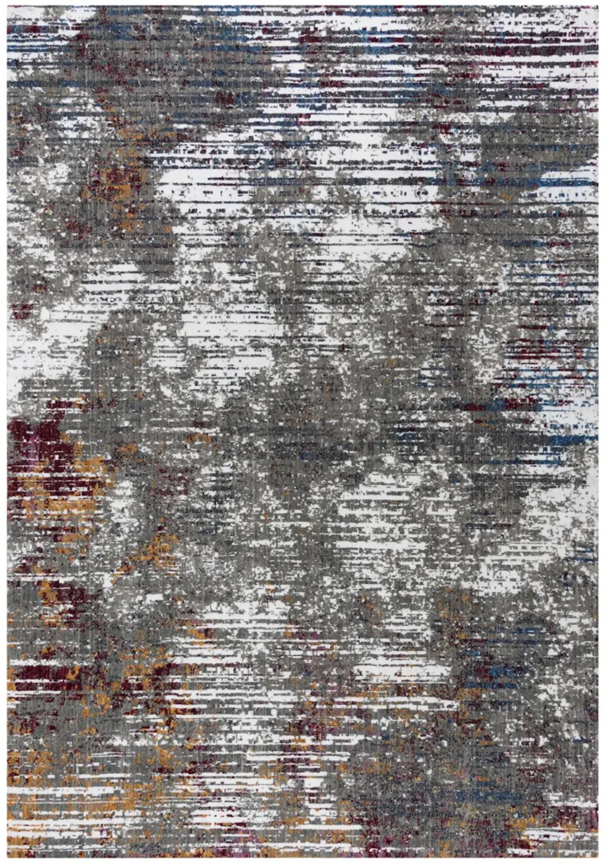 Signature Gray  Recycled Polyester 8' x 10' Rectangle Rug