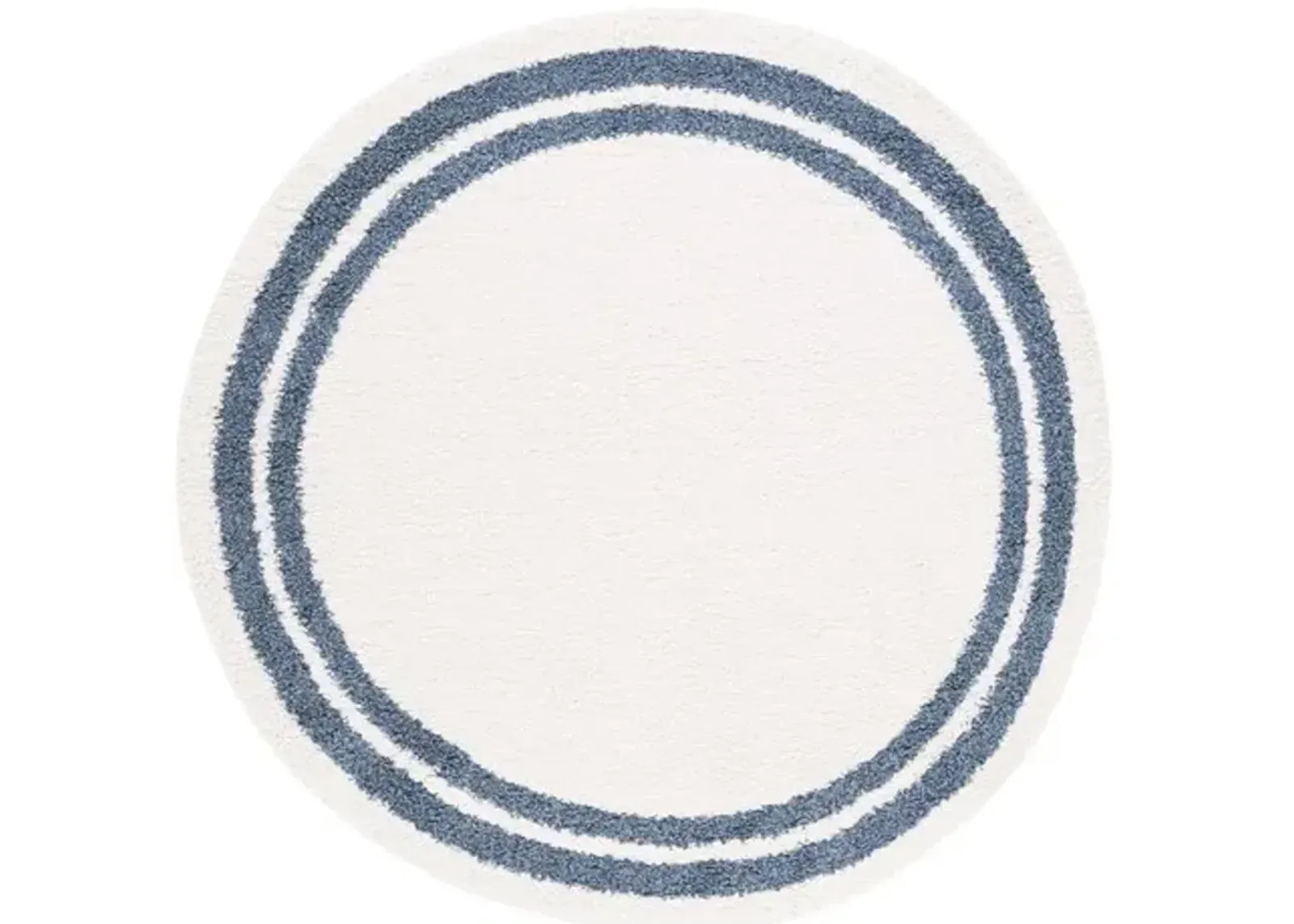 CALICO SHAG 100 Beige  6'-7' X 6'-7' Round Round Rug