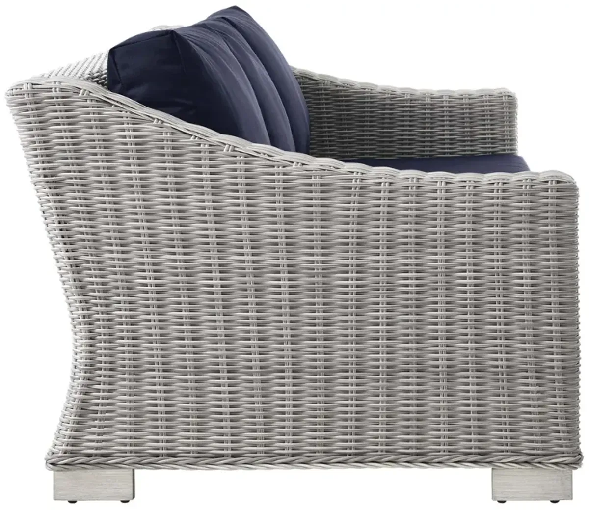 Conway Outdoor Patio Wicker Rattan Sofa