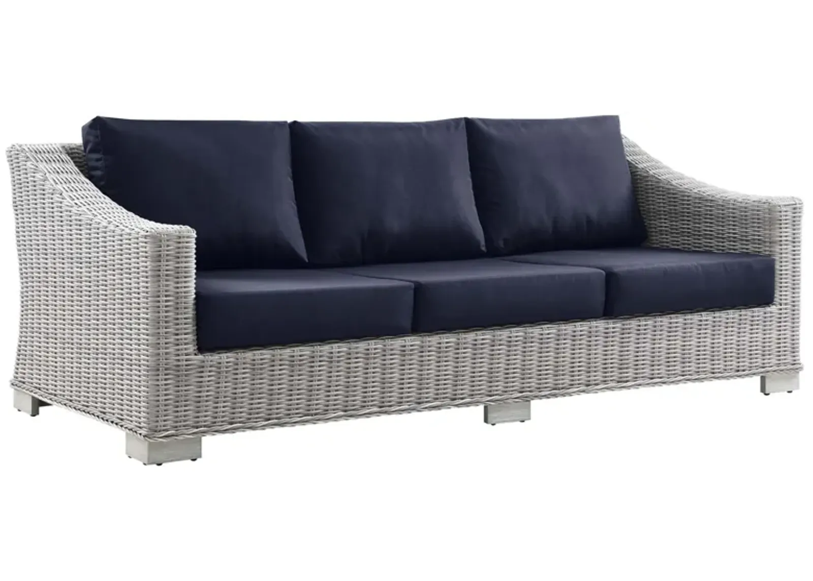 Conway Outdoor Patio Wicker Rattan Sofa