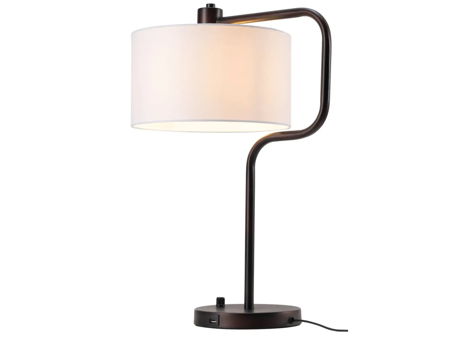 Middlemist Table Lamp White