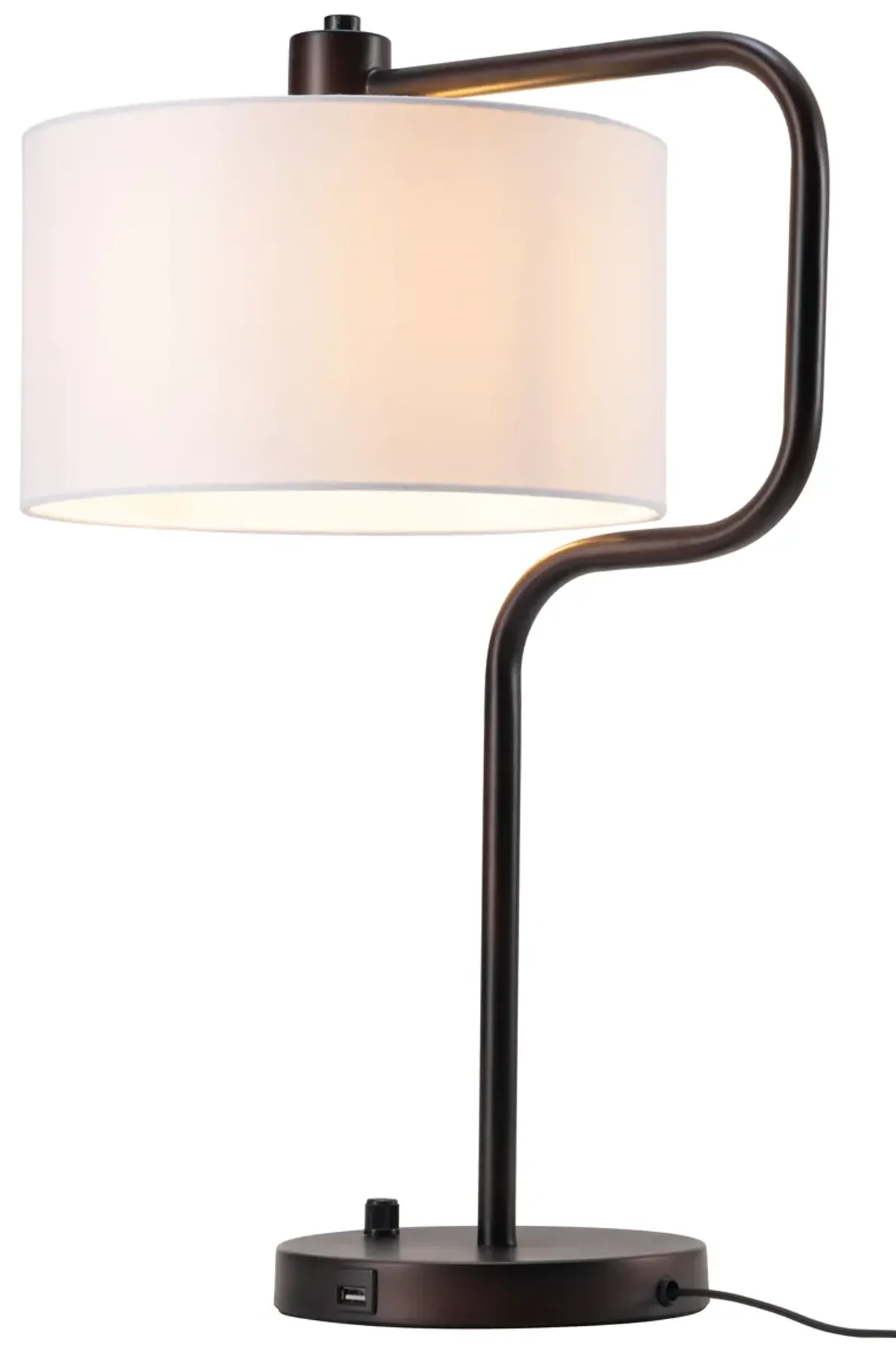 Middlemist Table Lamp White