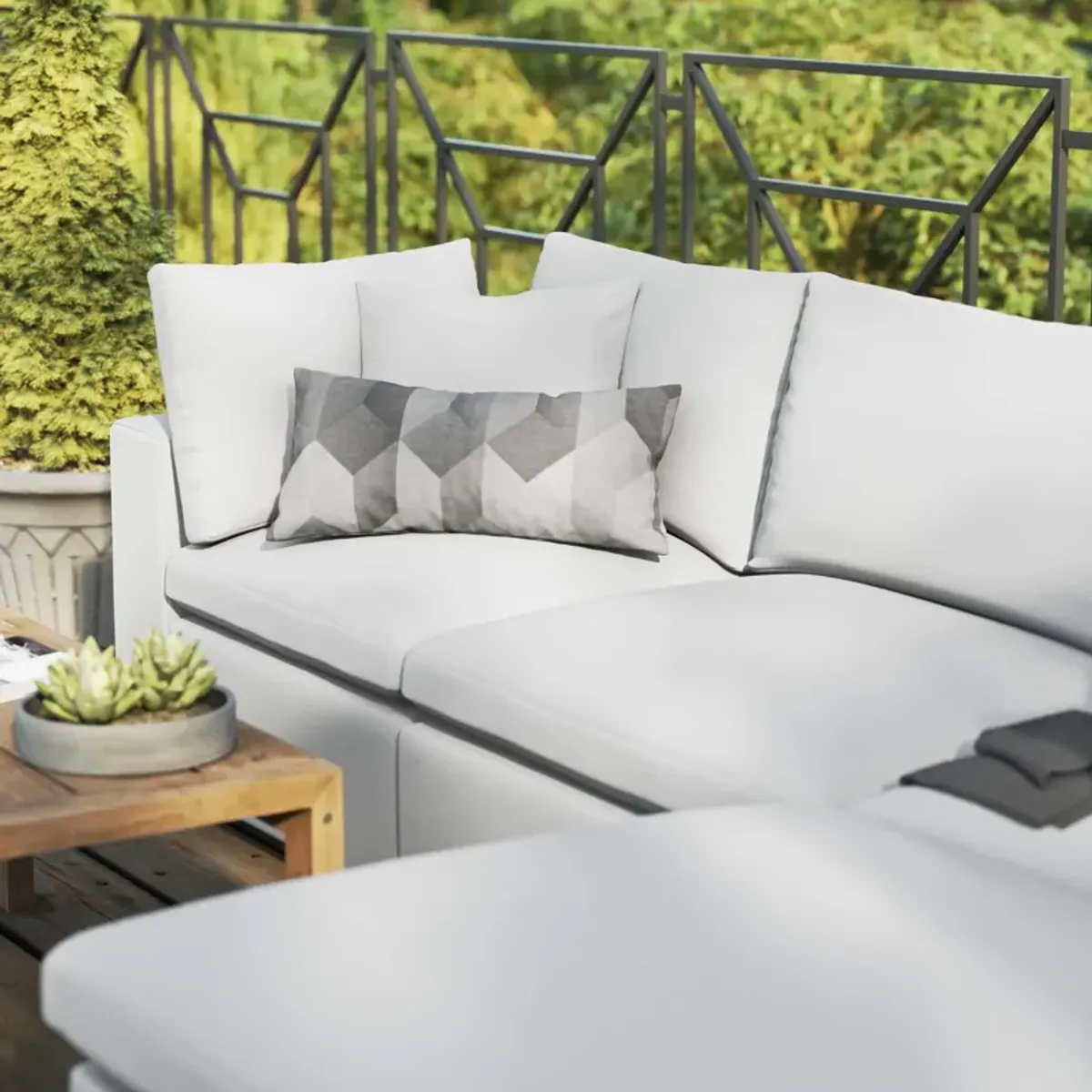 Commix 4-Piece Outdoor Sectional 