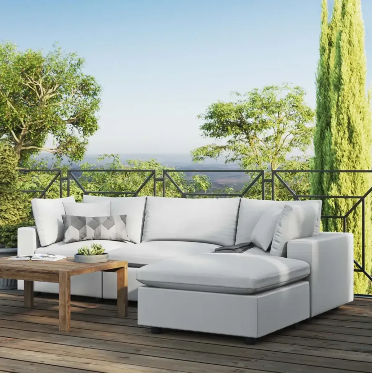 Commix 4-Piece Outdoor Sectional 