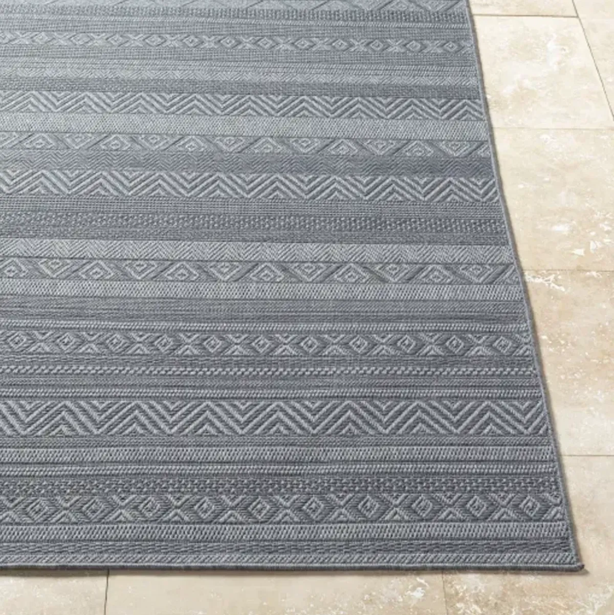 Sandra SDR-2321 6'7" x 9' Machine Woven Rug