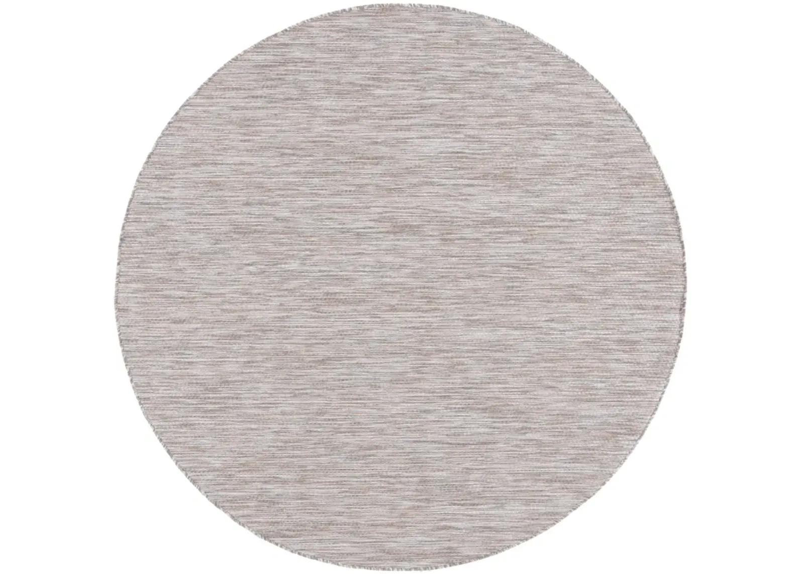 COURTYARD  8518 IVORY  6'-7' x 6'-7' Round Round Rug