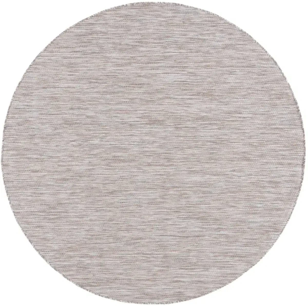 COURTYARD  8518 IVORY  6'-7' x 6'-7' Round Round Rug