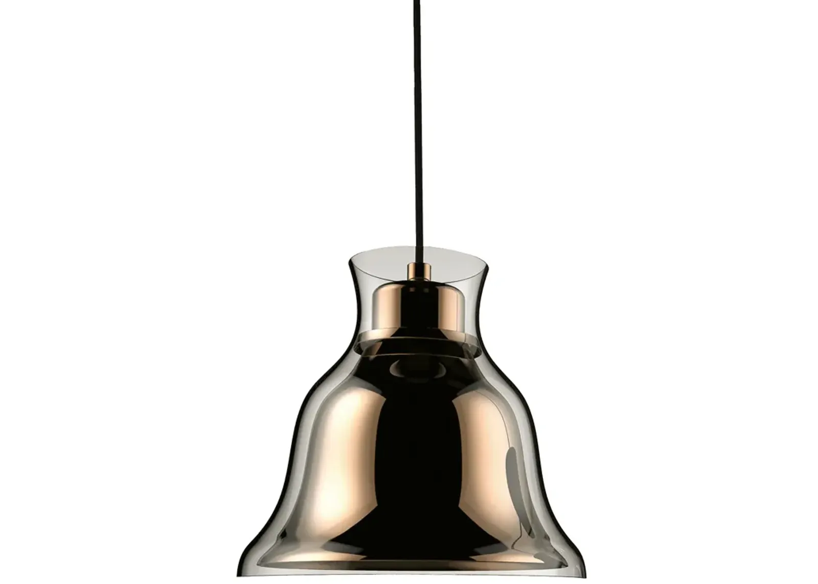 Bolero 8.3" Wide 1-Light Mini Pendant - Gold