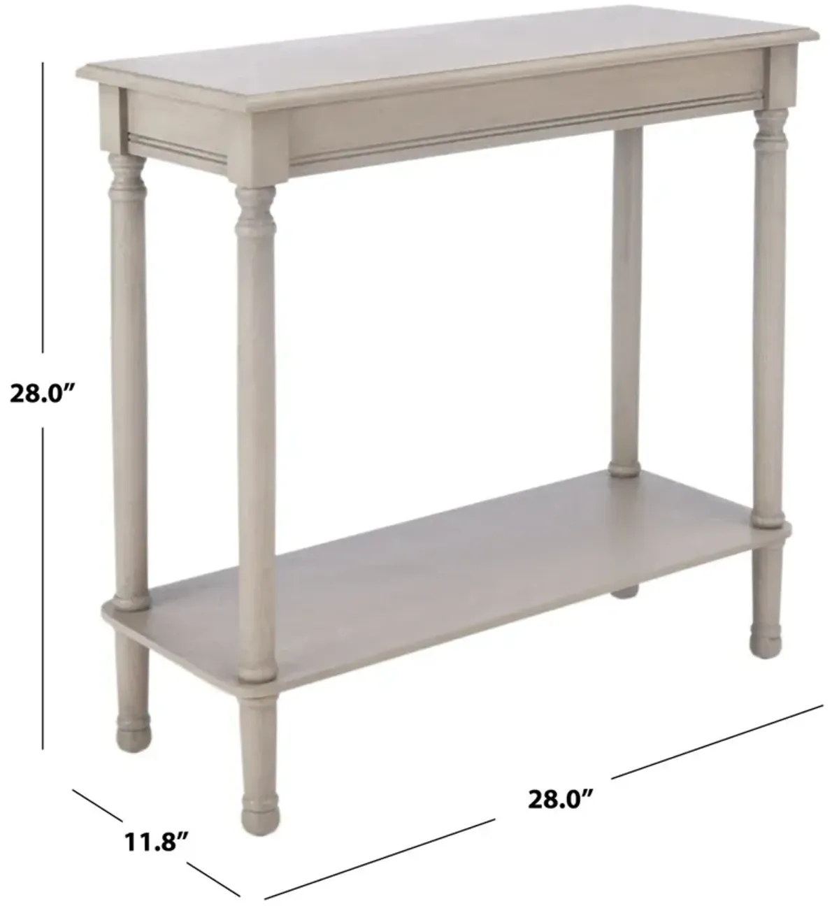 TINSLEY RECTANGULAR CONSOLE TABLE