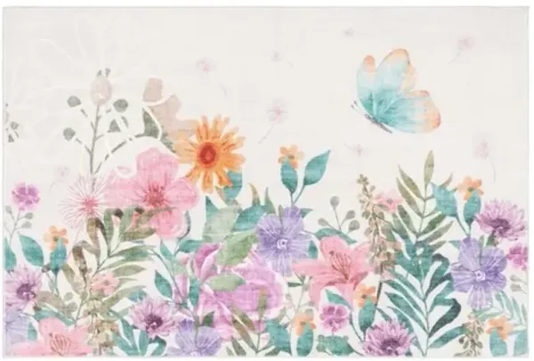 DOOR AND KITCHEN MAT 338 Beige  2' X 3' Accent Rug