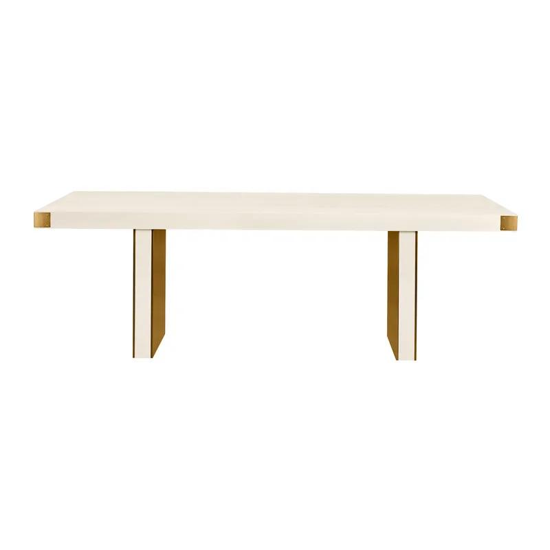 Selena Cream Ash Dining Table