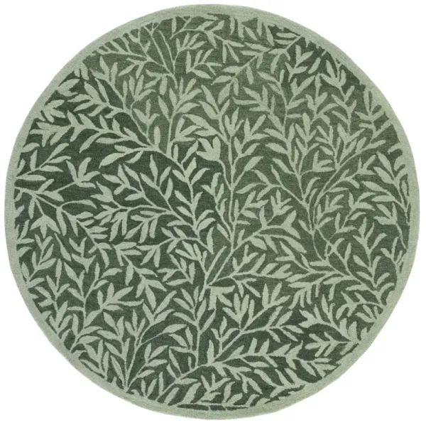 JARDIN Hand Tufted 4' x 4' Round area rug