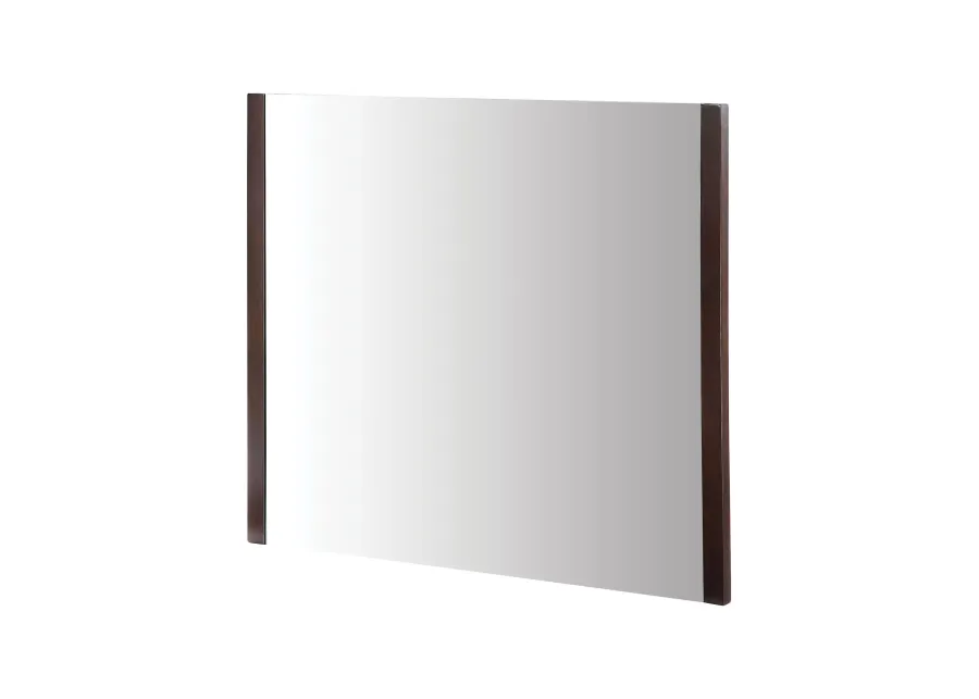 Indus 36-inch Mirror - Dark Walnut