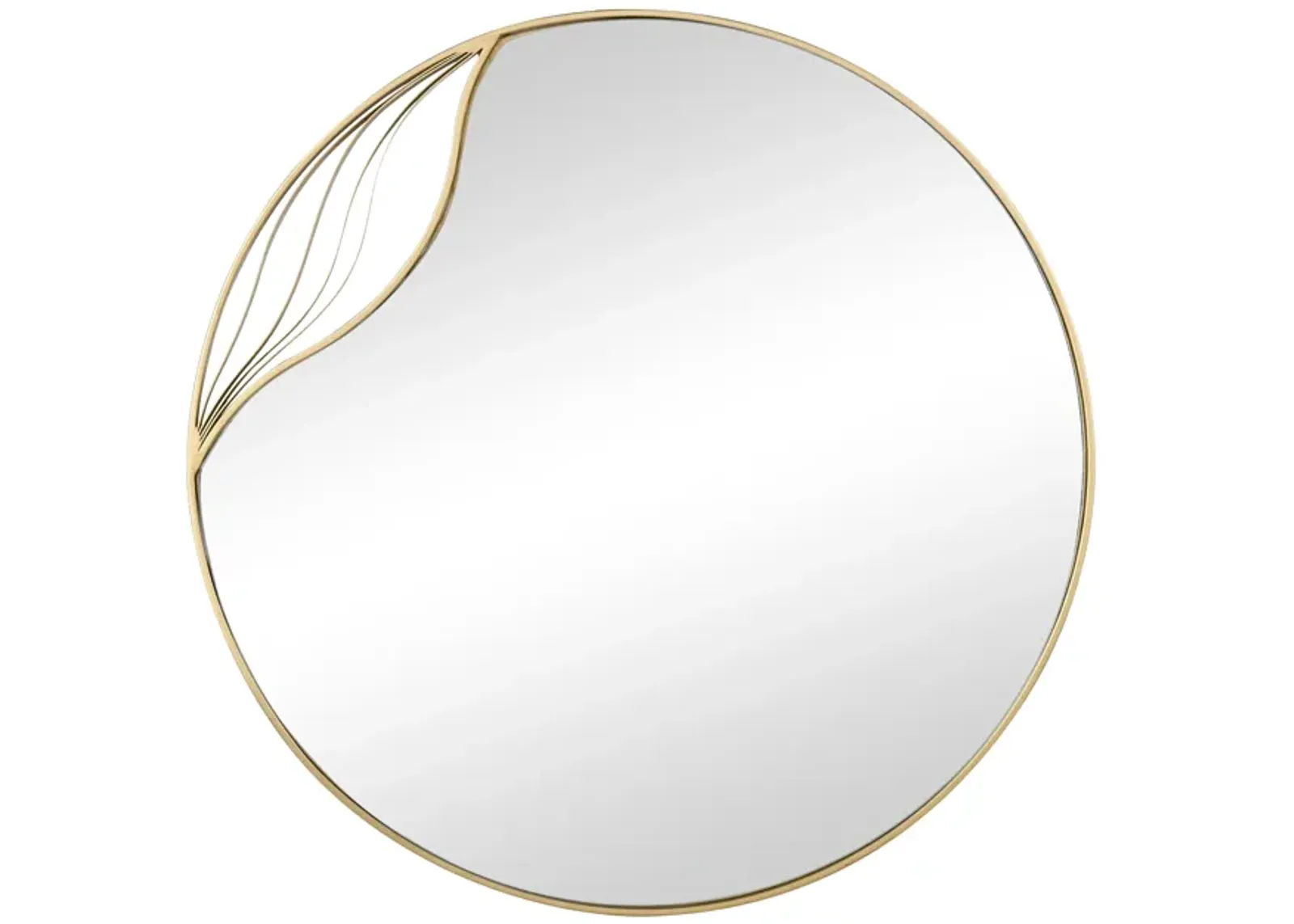 Stiller Wall Mirror - Brass