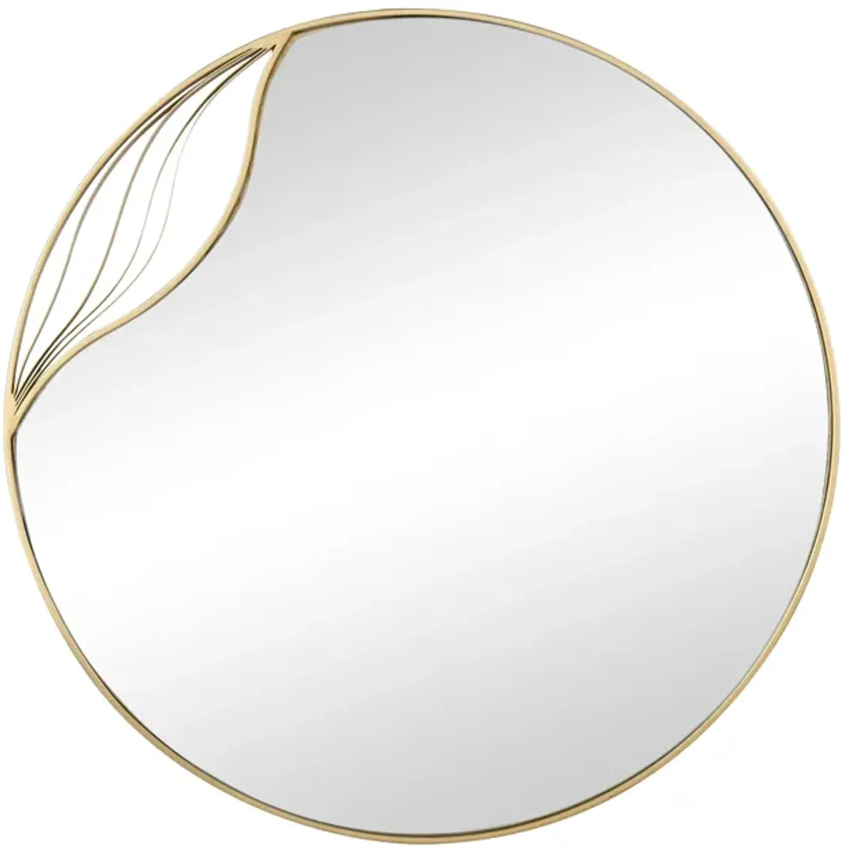 Stiller Wall Mirror - Brass