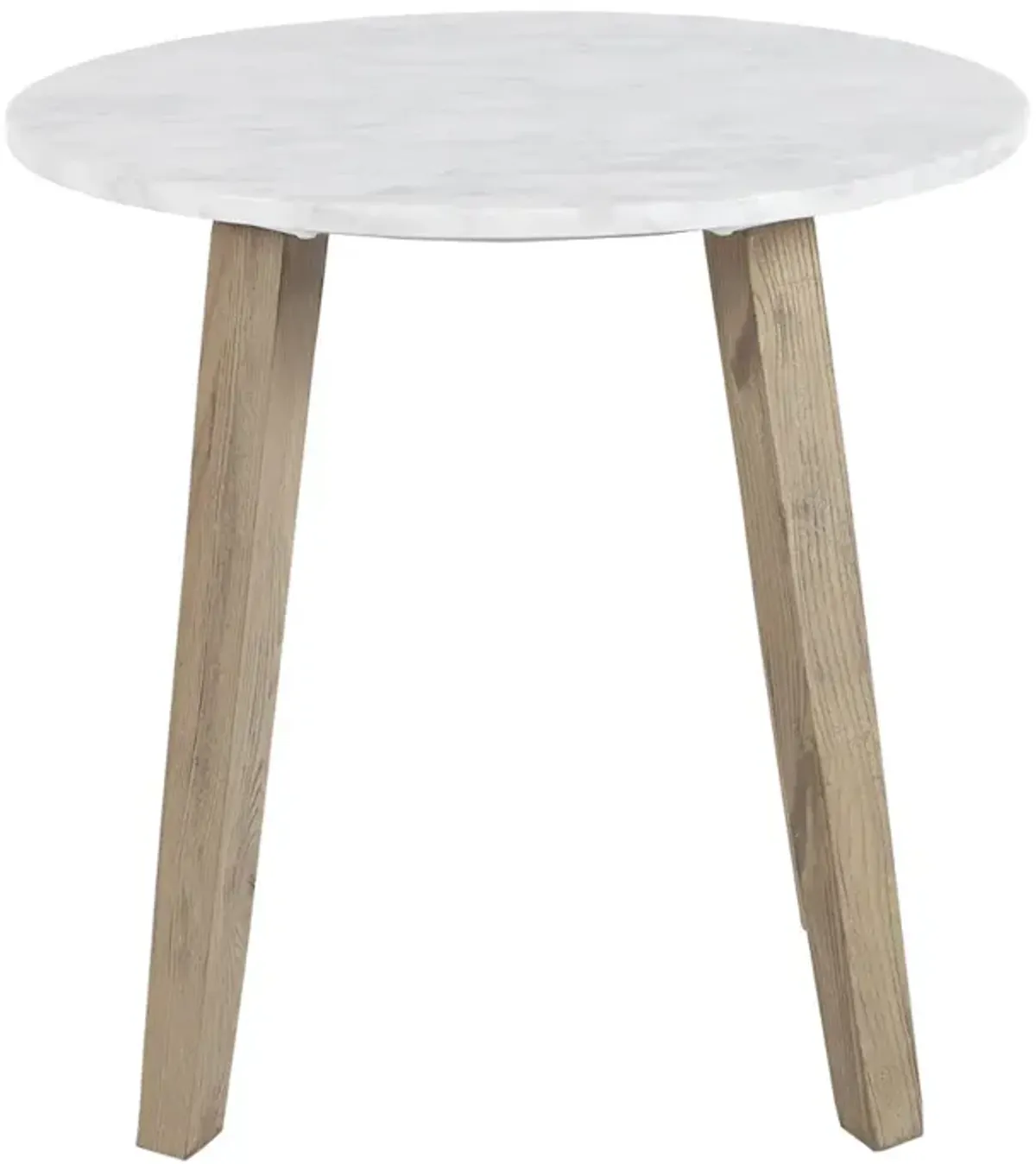 INK+IVY Milo White End Table