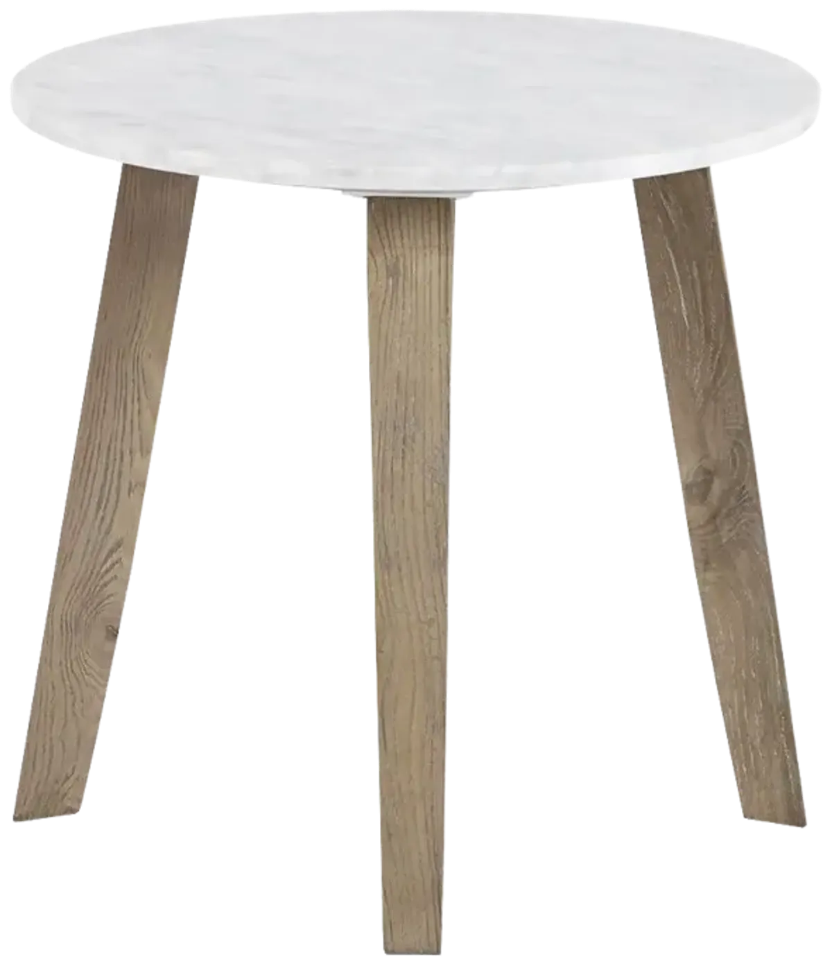 INK+IVY Milo White End Table