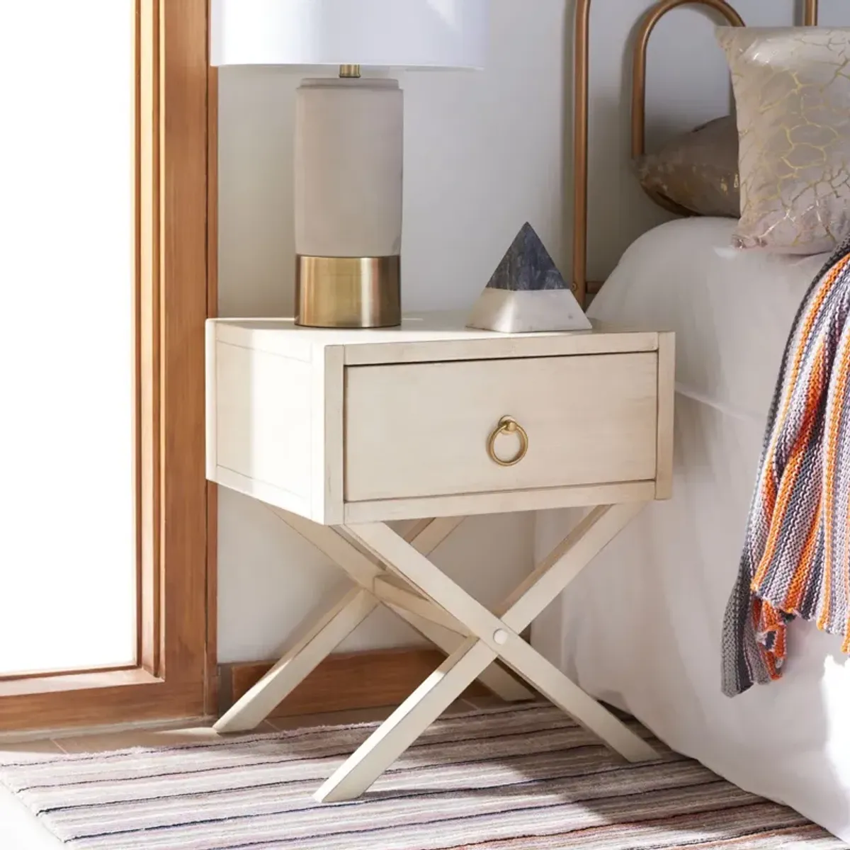 ODILIA 1 DRAWER NIGHTSTAND