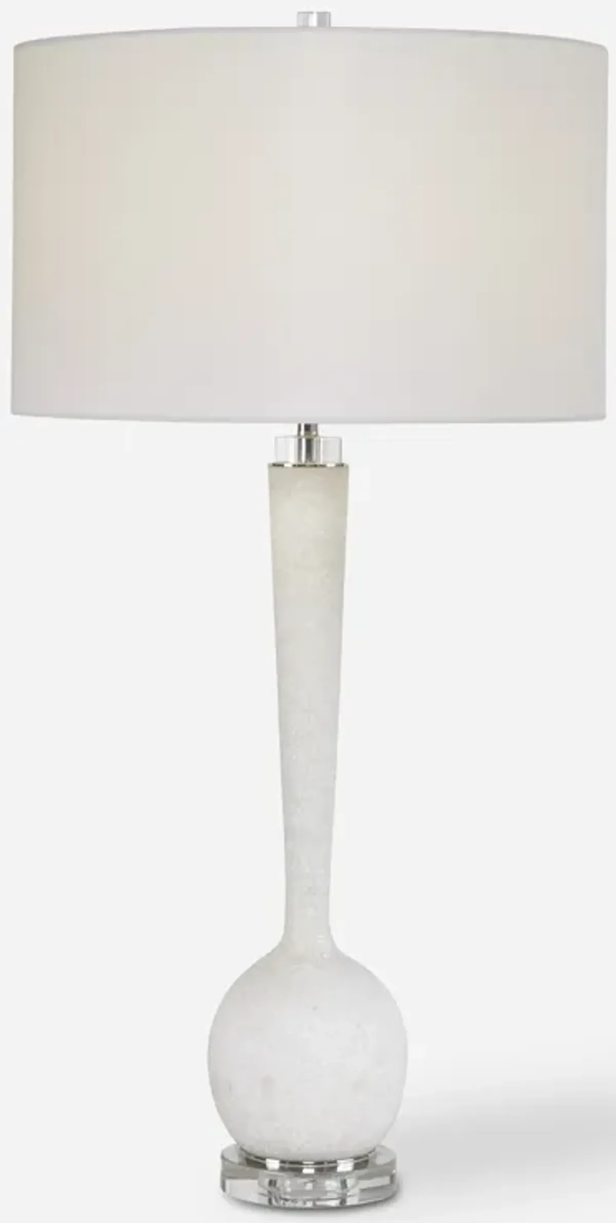 Kently White Marble Table Lamp