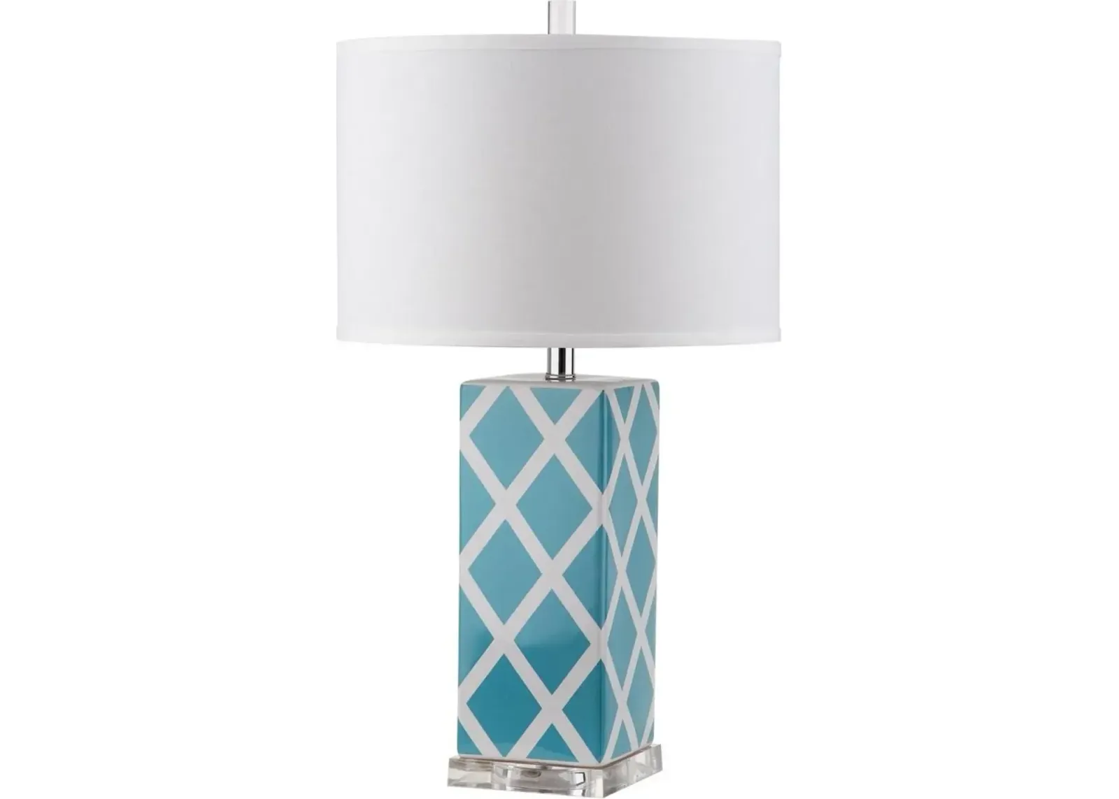 Garden 27-Inch H Lattice Table Lamp