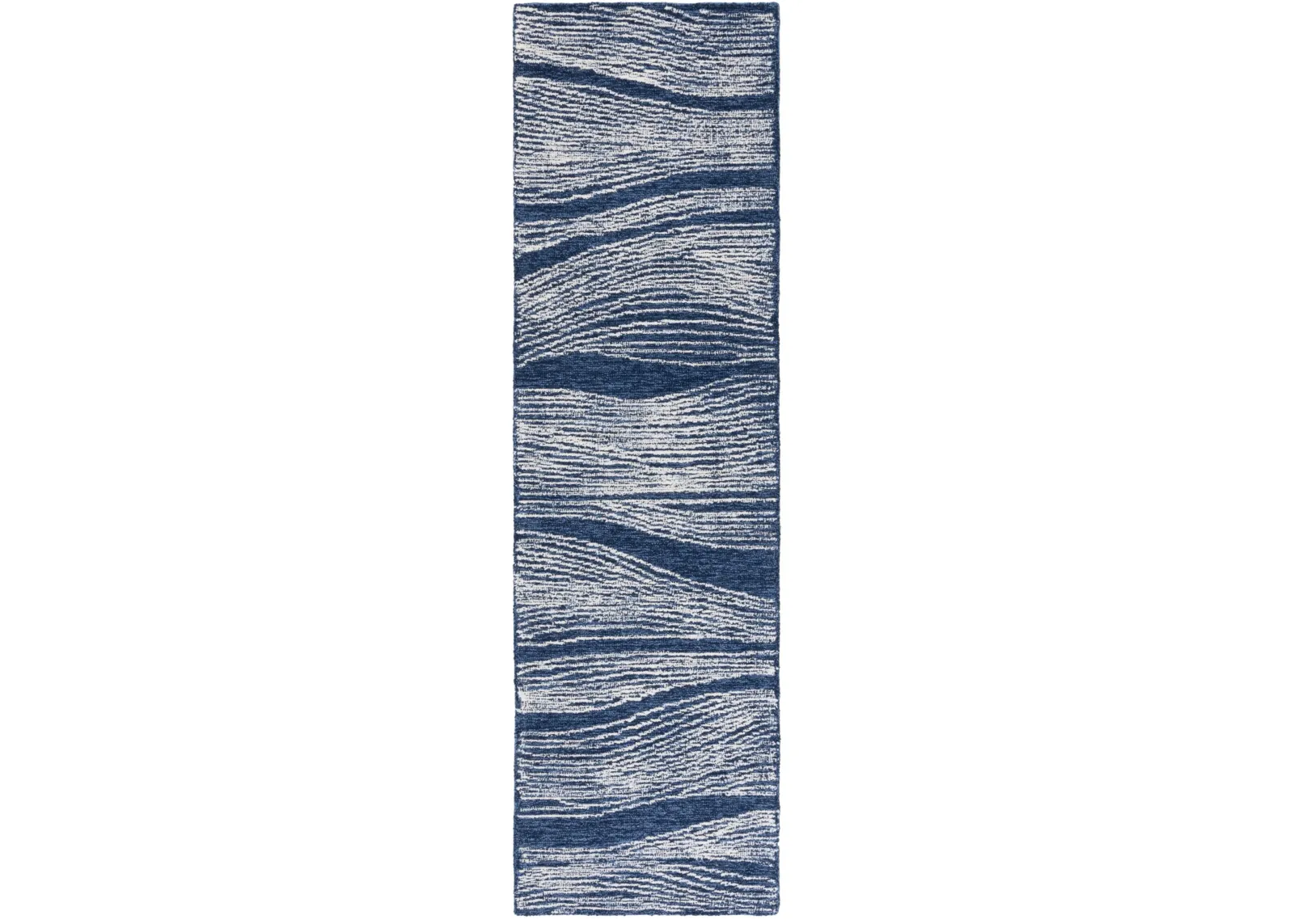 METRO 995 NAVY  2'-3' x 8' Runner Rug