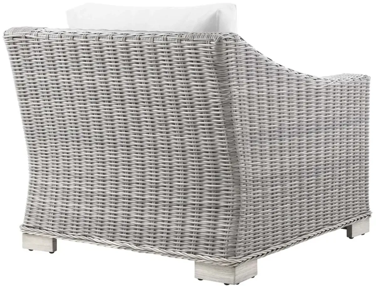 Conway Outdoor Patio Wicker Rattan Armchair