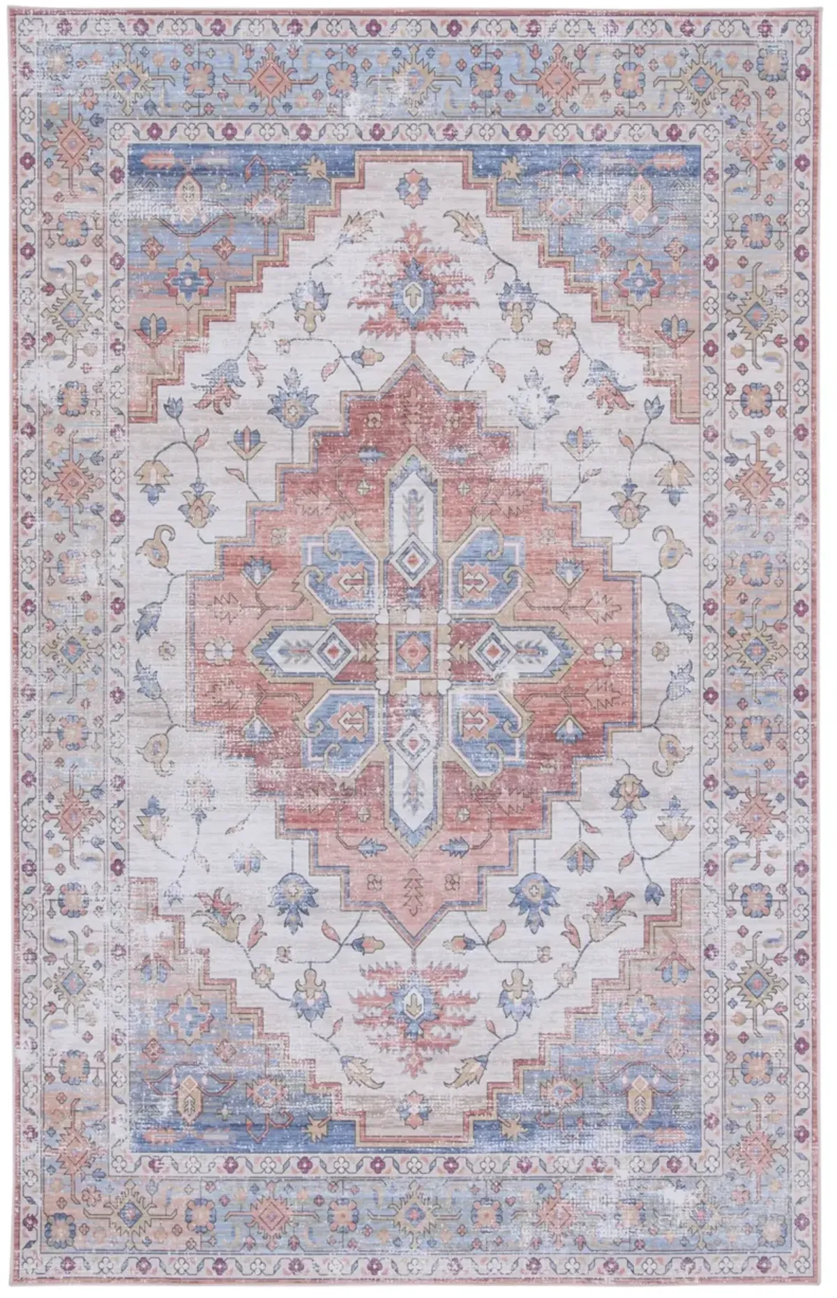 TUCSON 109 M/W S/R BEIGE  2'-6' x 4' Accent Rug