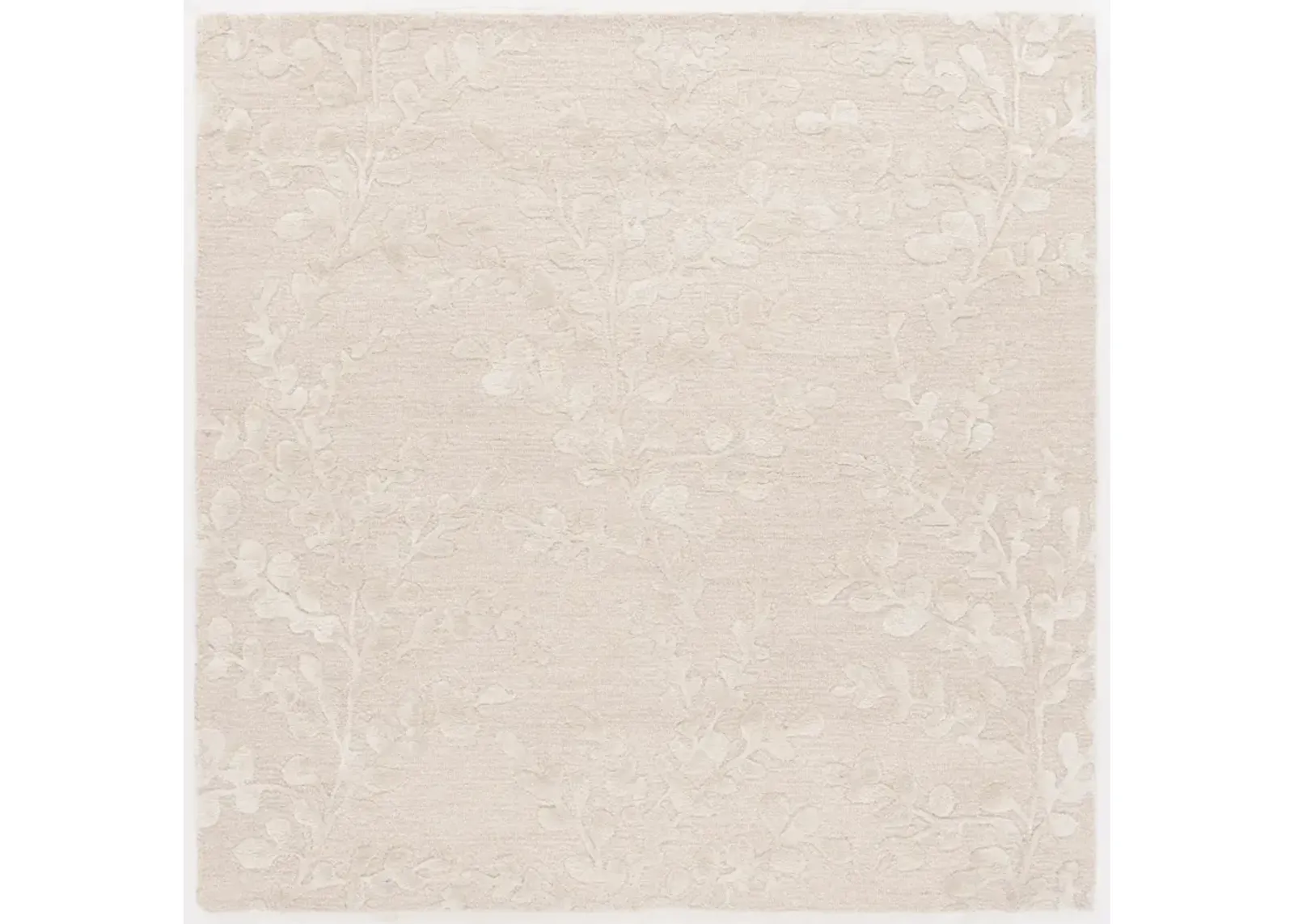 GLAMOUR 541 BEIGE 6' x 6' Square Square Rug