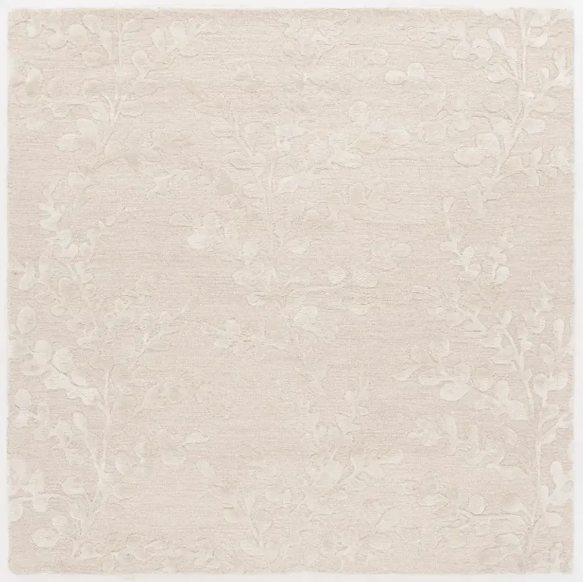 GLAMOUR 541 BEIGE 6' x 6' Square Square Rug