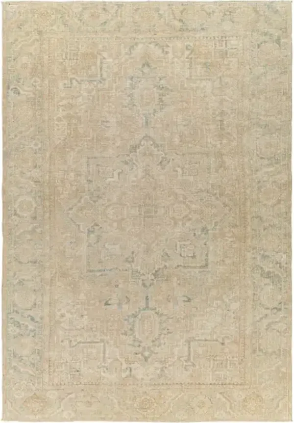 Antique One of a Kind AOOAK-1142 7'3" x 10'4" Handmade Rug