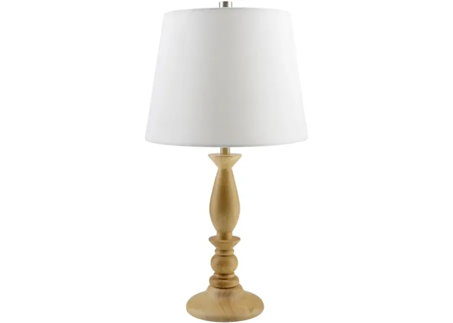 Kauri KAU-002 22"H x 12"W x 12"D Accent Table Lamp