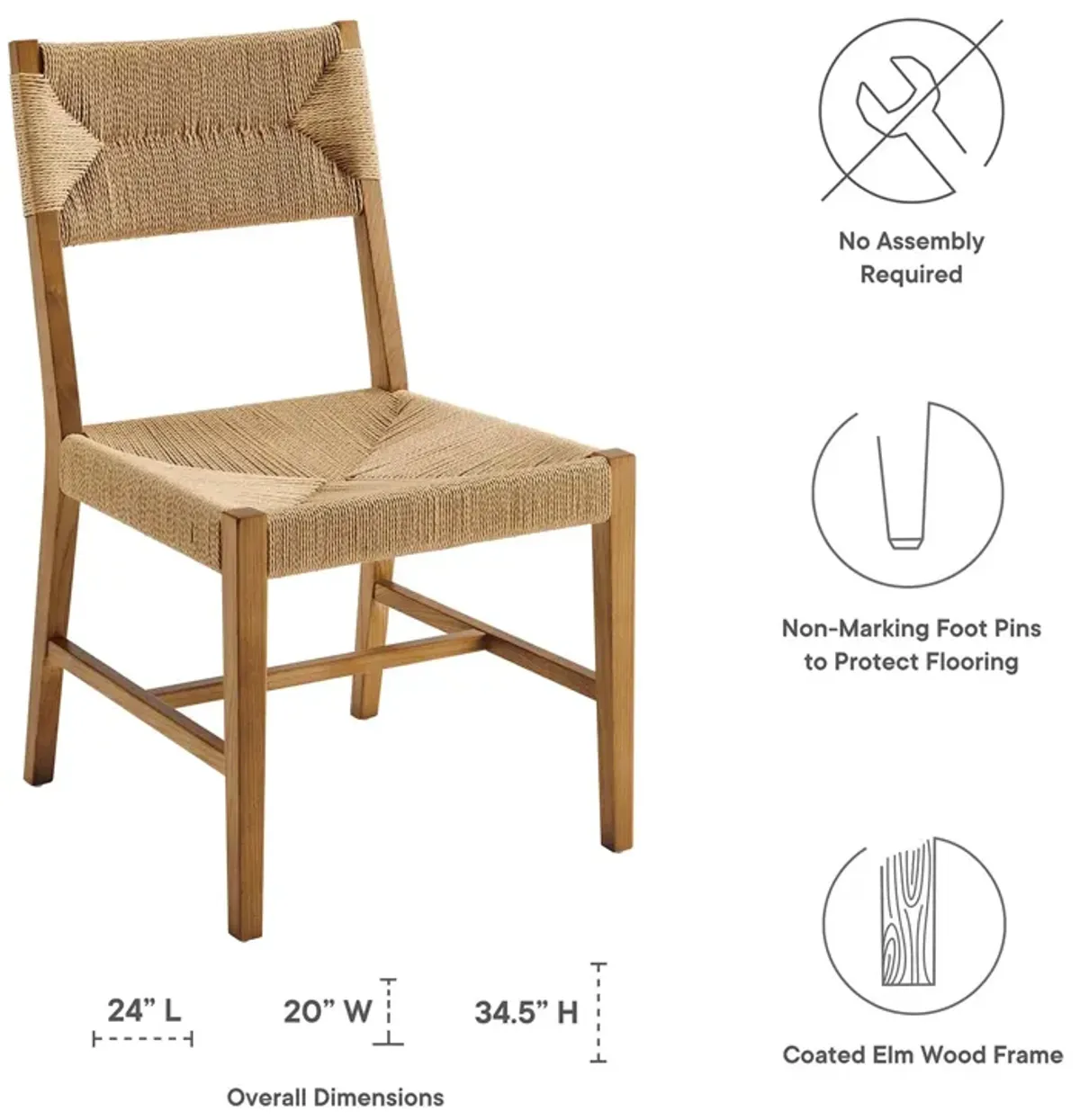 Bodie Wood Dining Chair