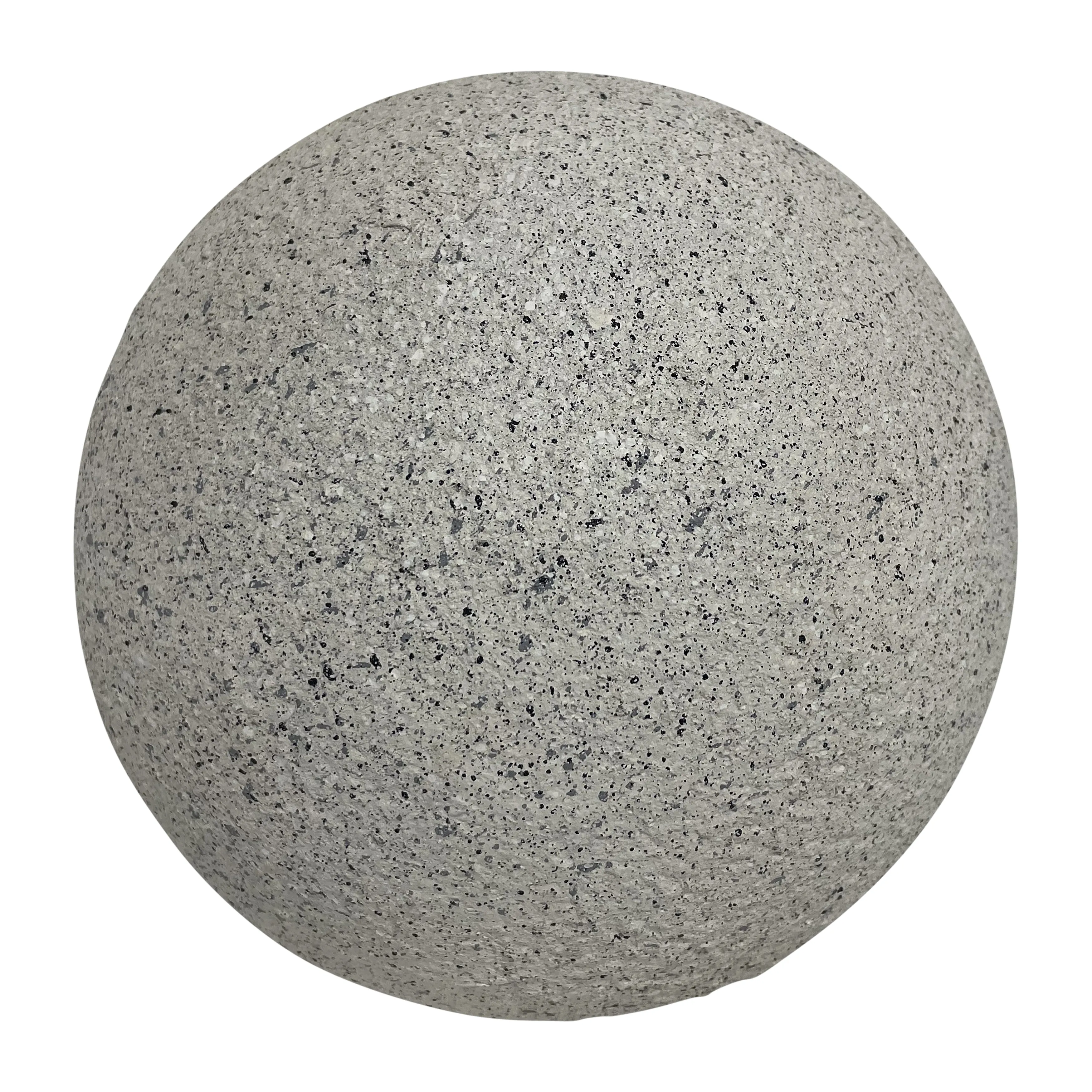 Resin, 11" Solar Orb, Grey