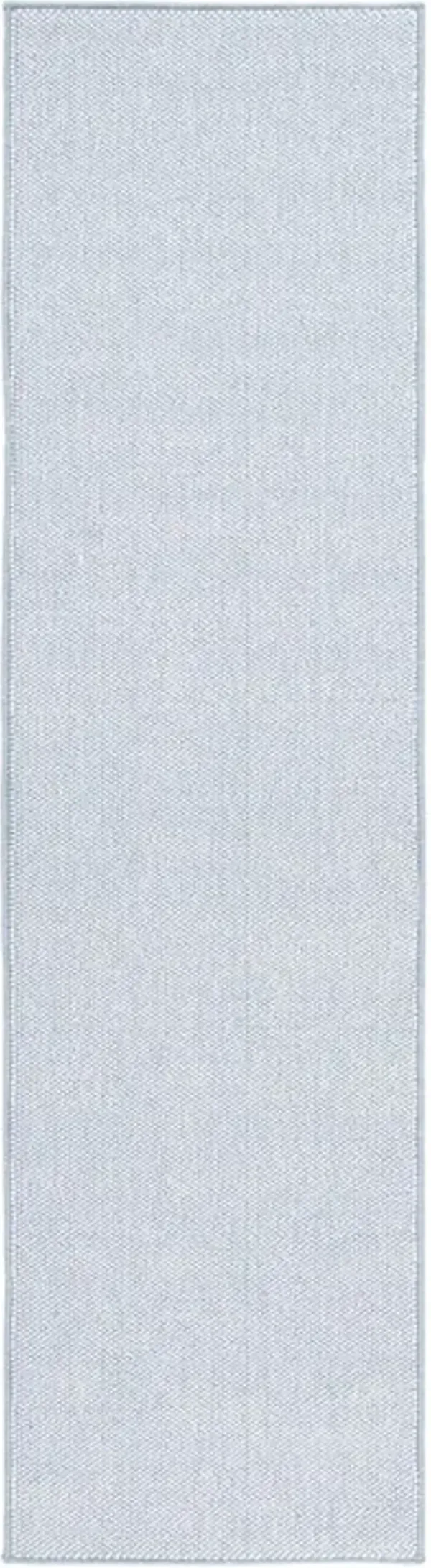 RIVER 600 Blue  2'-2' X 8' Runner Rug
