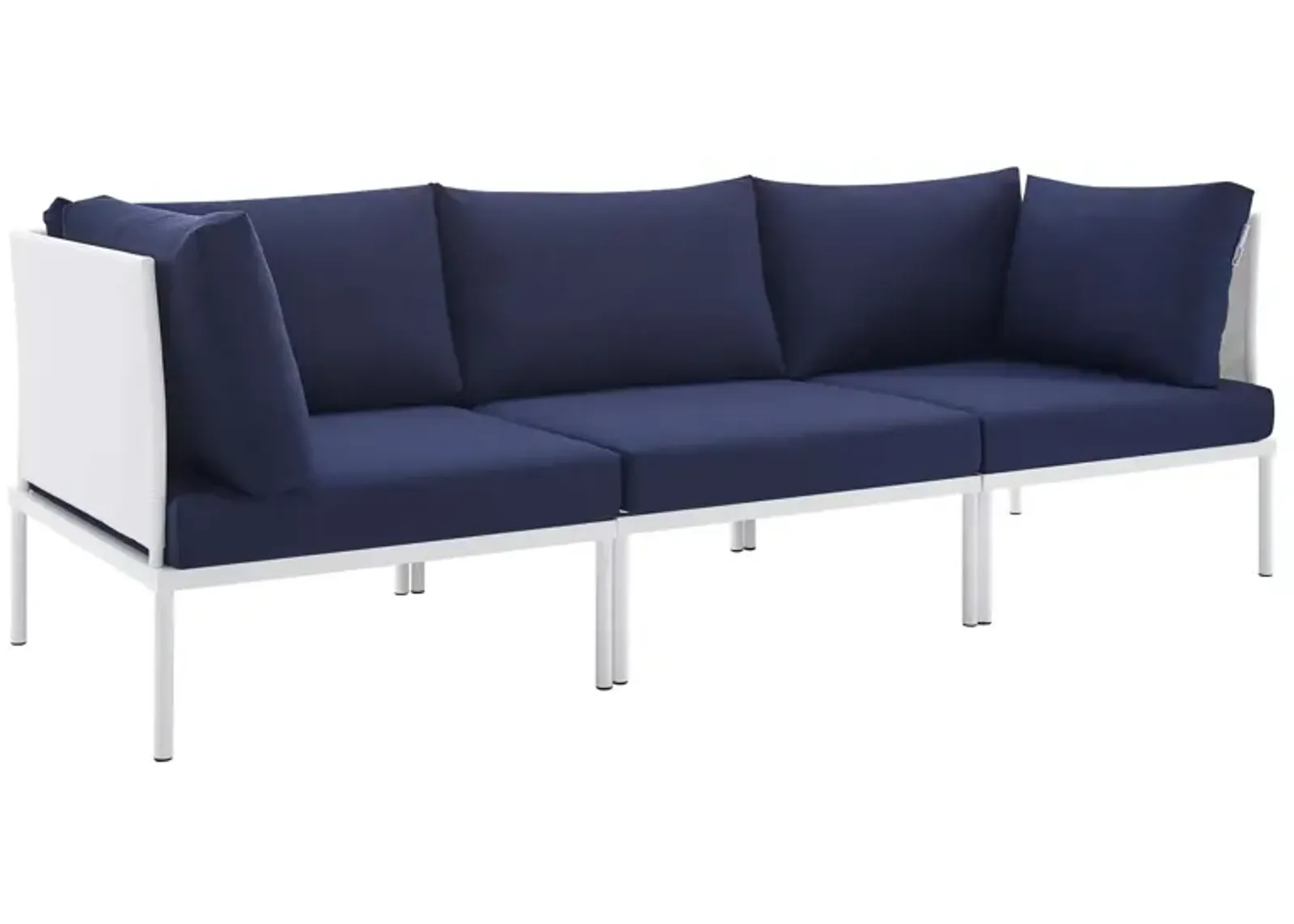 Harmony Sunbrella® Outdoor Patio Aluminum Sofa