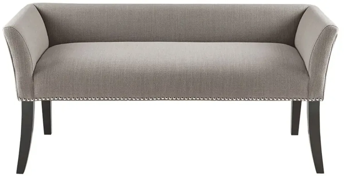 Madison Park Welburn Grey Accent Bench