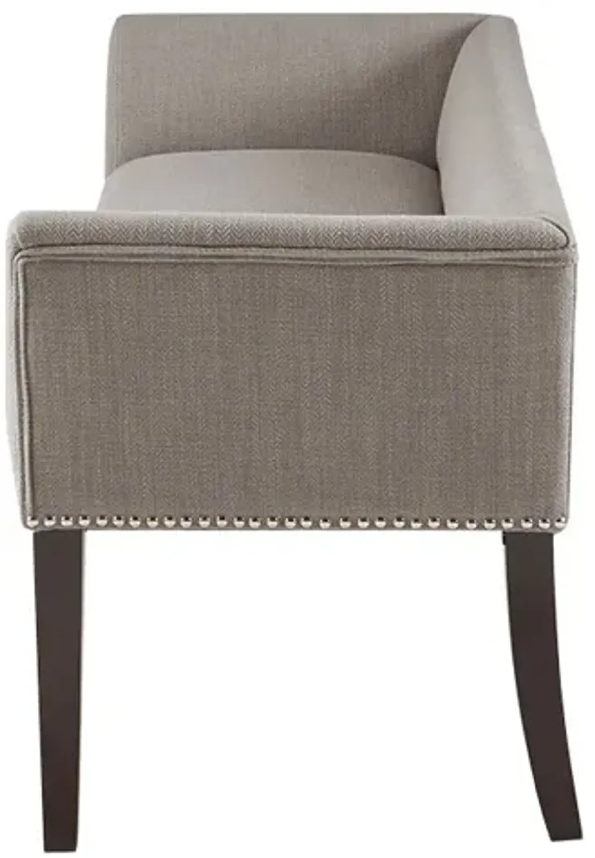 Madison Park Welburn Grey Accent Bench