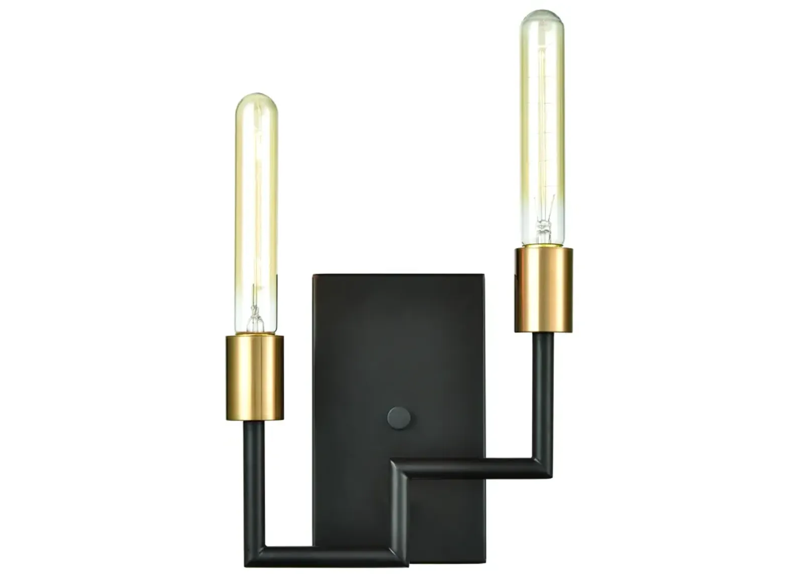 Congruency 8" High 2-Light Sconce - Oil Rubbed Bronze