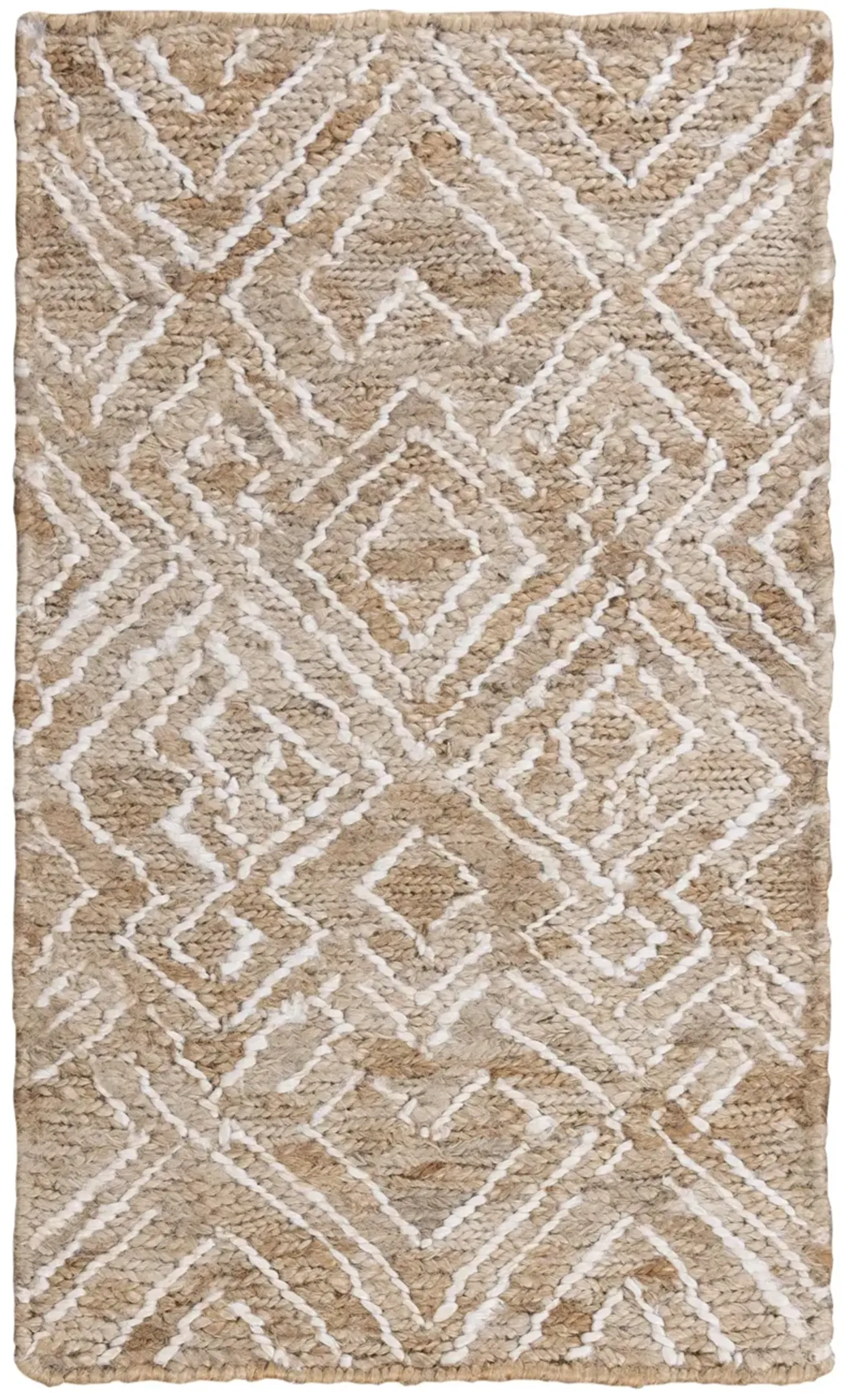 Bengal Natural/Beige  Jute 5' x 7'6" Rectangle Rug