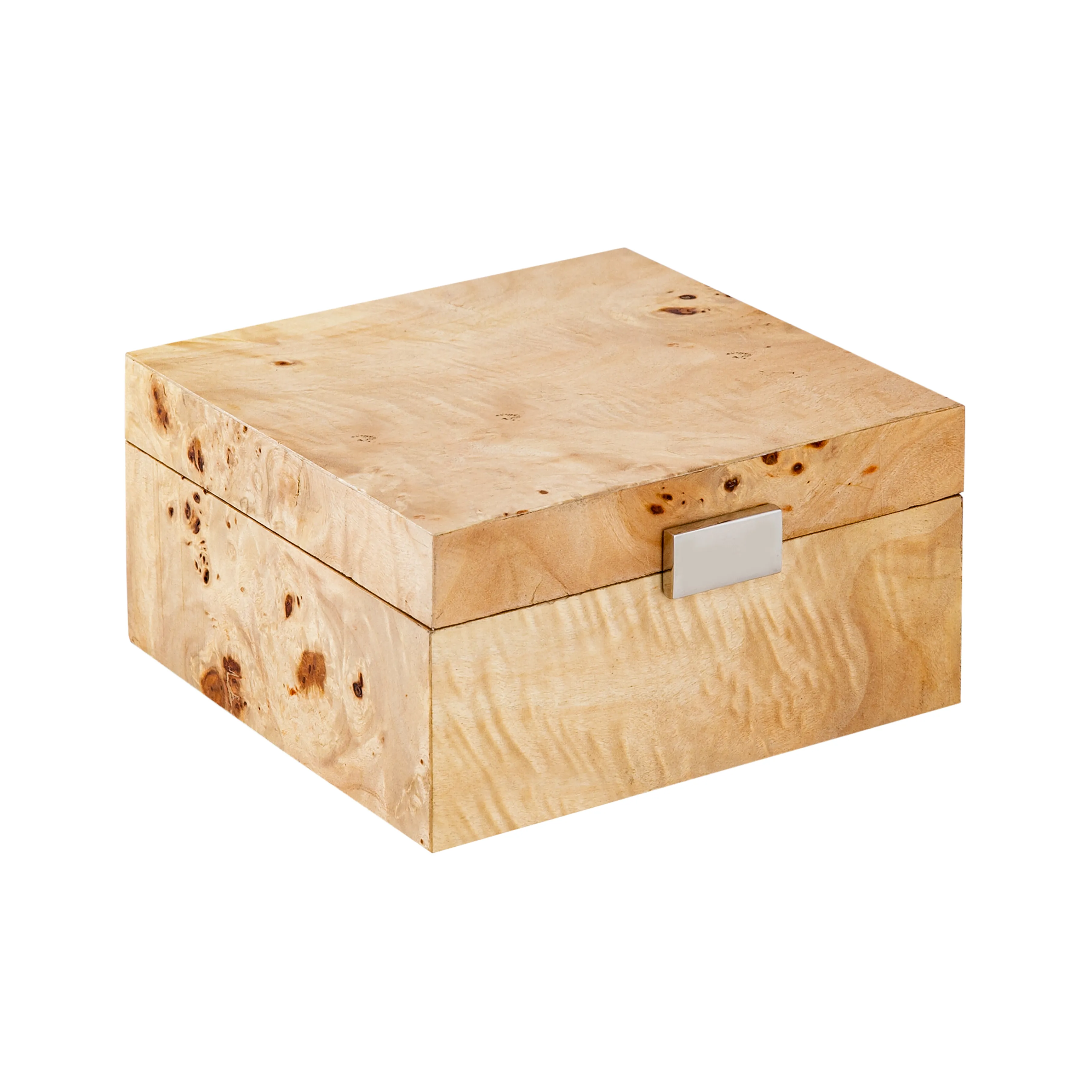 Caleb Box - Square Bleached Burl