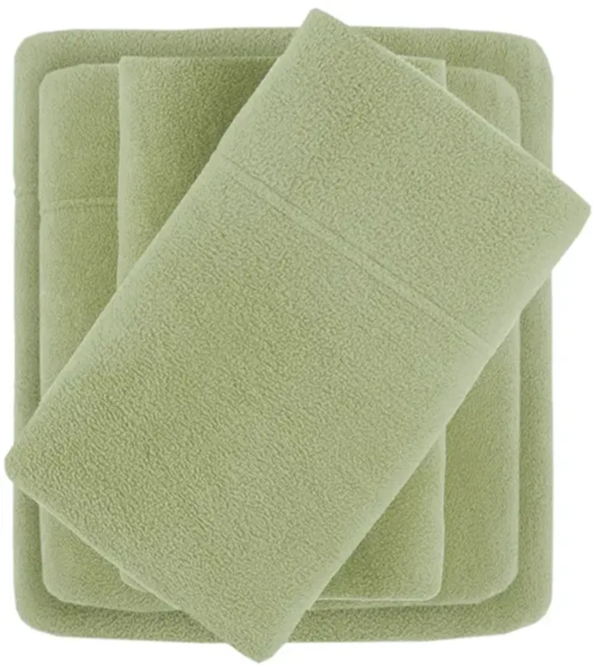 True North by Sleep Philosophy Micro Fleece Green Sheet Set