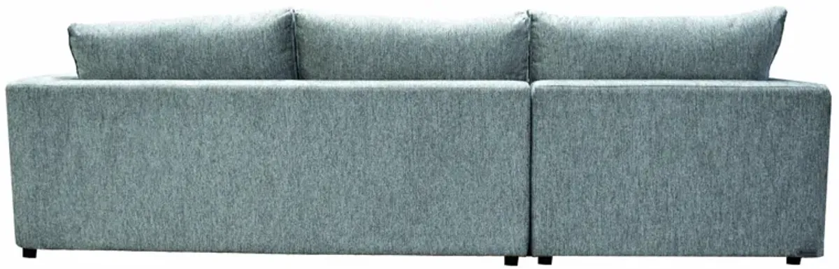 Taylor Left Sectional - Asphalt Grey