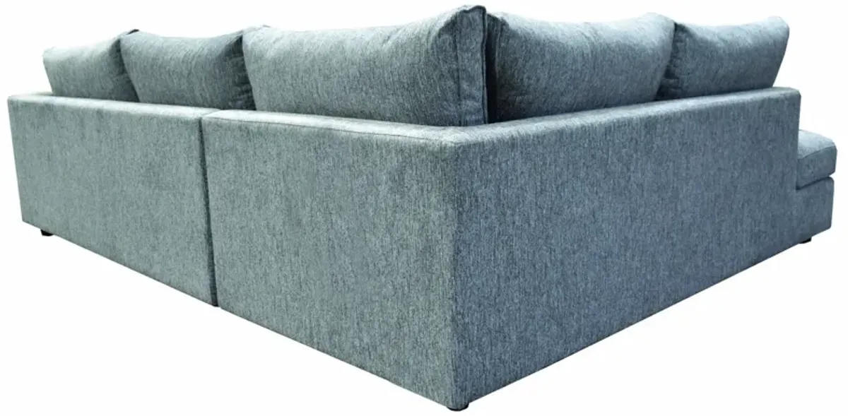 Taylor Left Sectional - Asphalt Grey