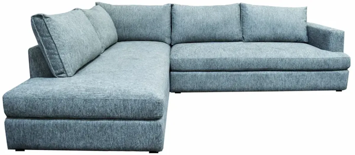 Taylor Left Sectional - Asphalt Grey