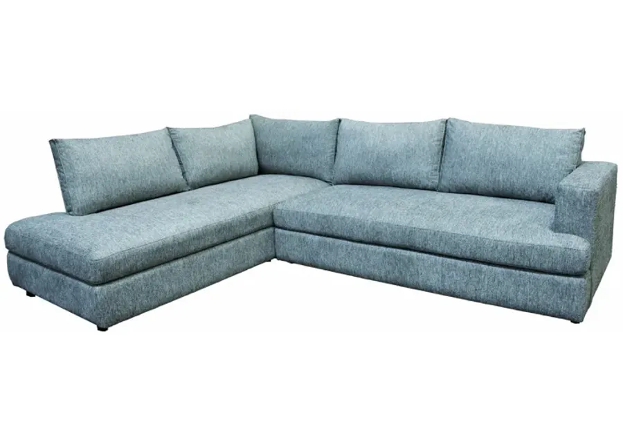 Taylor Left Sectional - Asphalt Grey